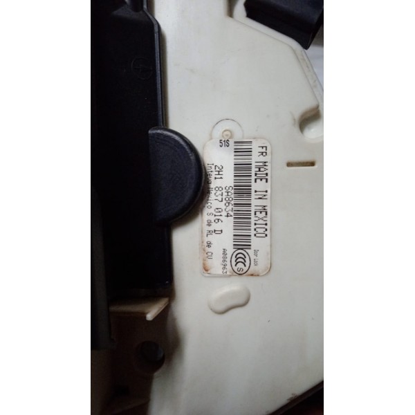 Fechadura Elétrica Porta D.d Vw Amarok 17 A 22