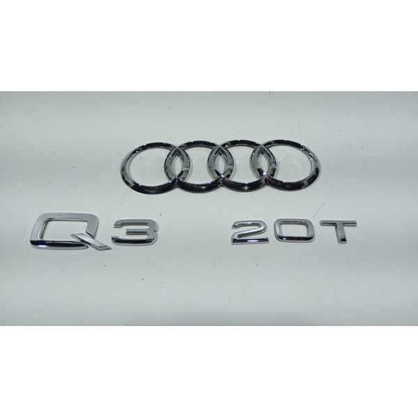 Emblema Tampa Traseira Audi Q3 13 A 18