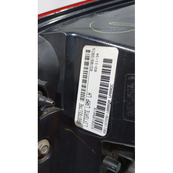 Lanterna Tampa Traseira Led L.e Dodge Journey 10 A 18 Esquerdo/motorista
