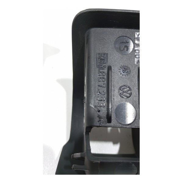 Par Tampa Acabamento Isofix Banco Traseiro Vw Golf 14 A 18