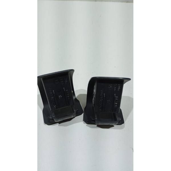 Par Tampa Acabamento Isofix Banco Traseiro Vw Golf 14 A 18