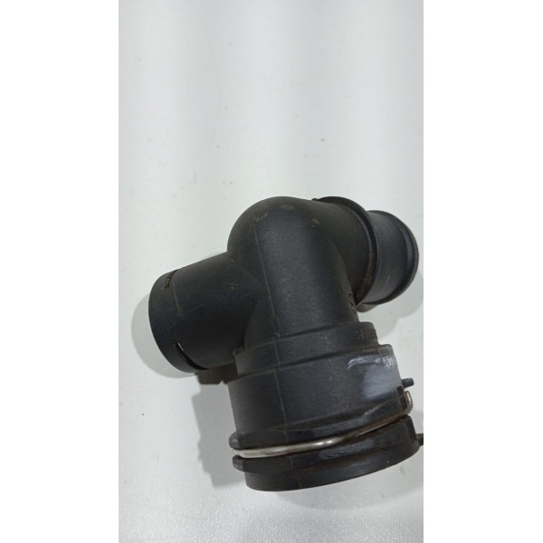 Flange Conector Mangueira Radiador Vw Golf 1.4 Audi A3 1.4