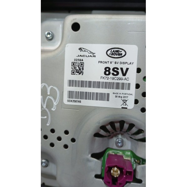 Tela Multimidia Com Moldura R.r Discovery Sport 13 A 17