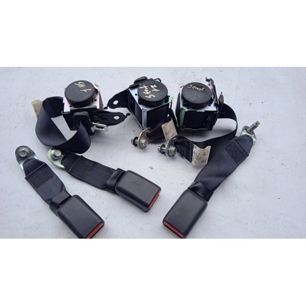 Jogo De Cinto Segurança Traseiro Nissan Sentra 14 A 16