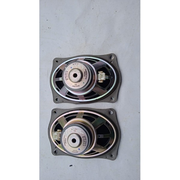 Par Alto Falante Original Tampão Traseiro 14 A 16