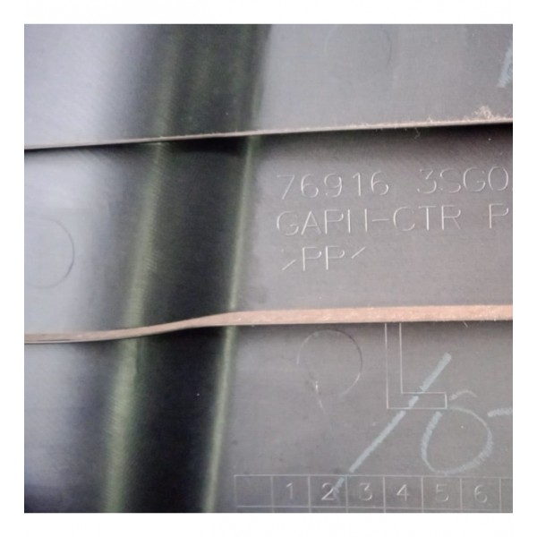 Acabamento Coluna Cinto D.e Nissan Sentra 14 A 16 Preto