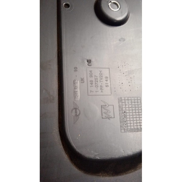 Acabamento Interno Tampa Traseira Mini Cooper S 2 Porta