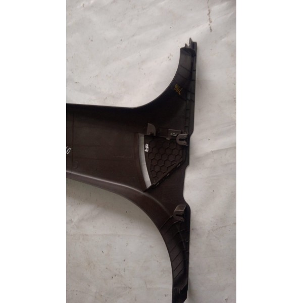 Acabamento Moldura Coluna T Esquerdo Cor Marrom R.r Evoque