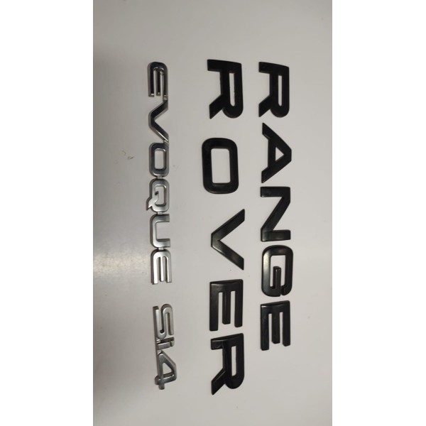 Letras Emblemas Tampa Traseira R.r Evoque 12 A 15